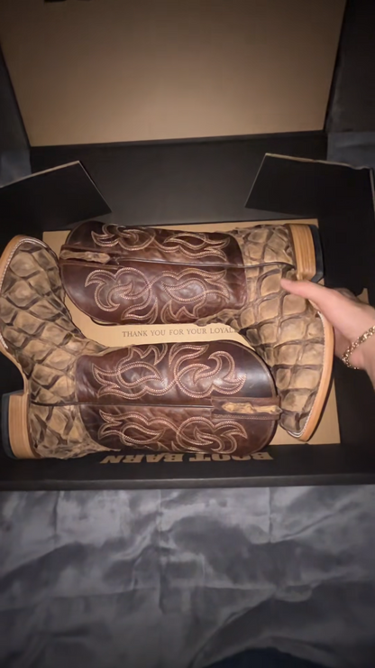 Men's Pirarucu Exotic Boots