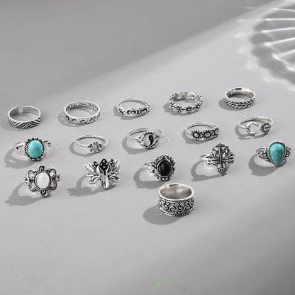 Vintage Bohemian Turquoise Jewelry
