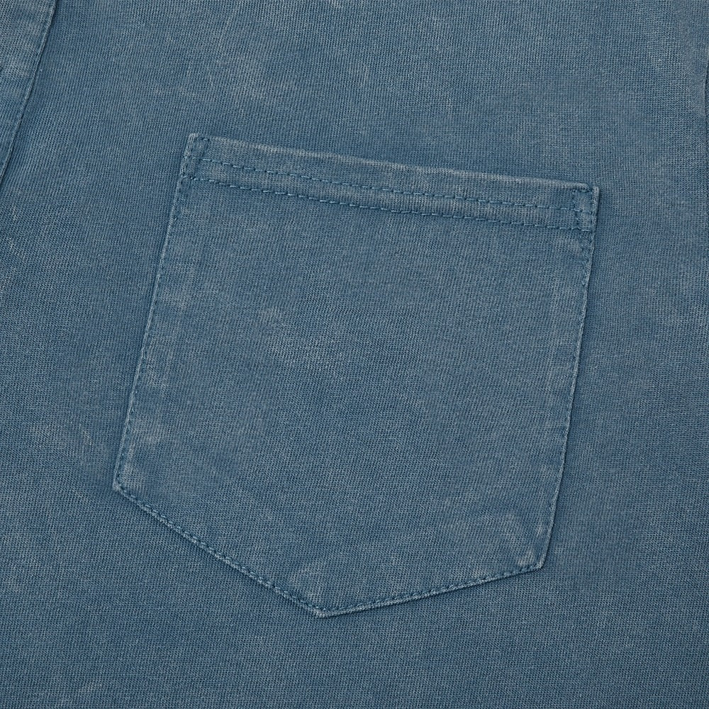 100% Cotton Vintage Washed Henley T-Shirt